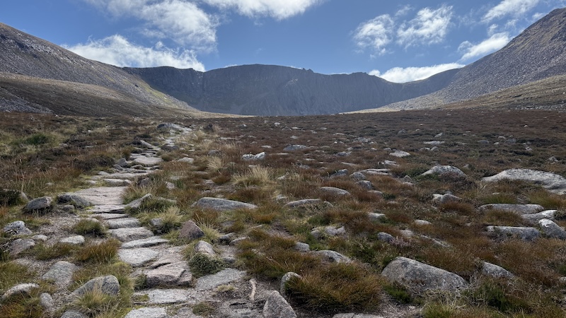 Ben Macdui and the Munro Top Sròn Riach, Cairngorm National Park